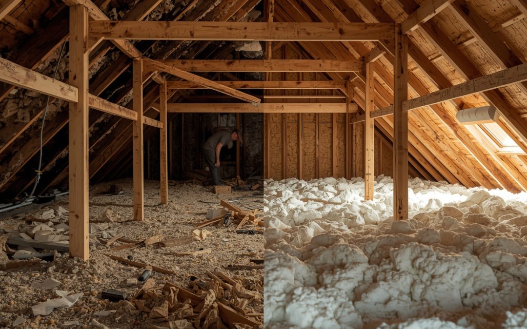 Attic Structural Repairs: Why Fixing Your Roof Frame Matters Before Insulation